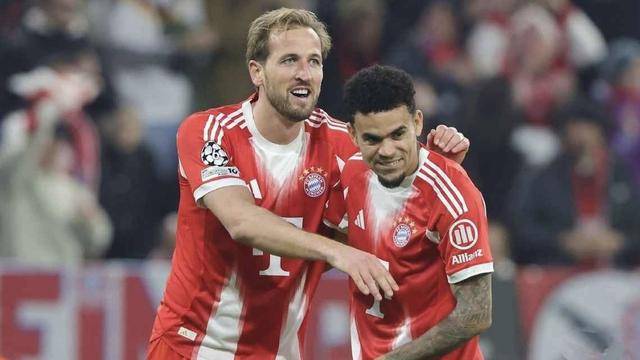 1:0！欧冠巅峰战，迪亚斯破门，拜仁反客为主，半场领先皇马