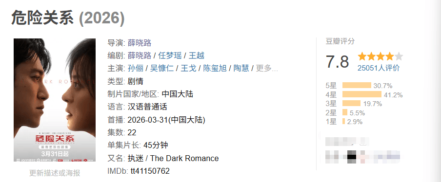 《危险关系》:值得聊,但不值得吹