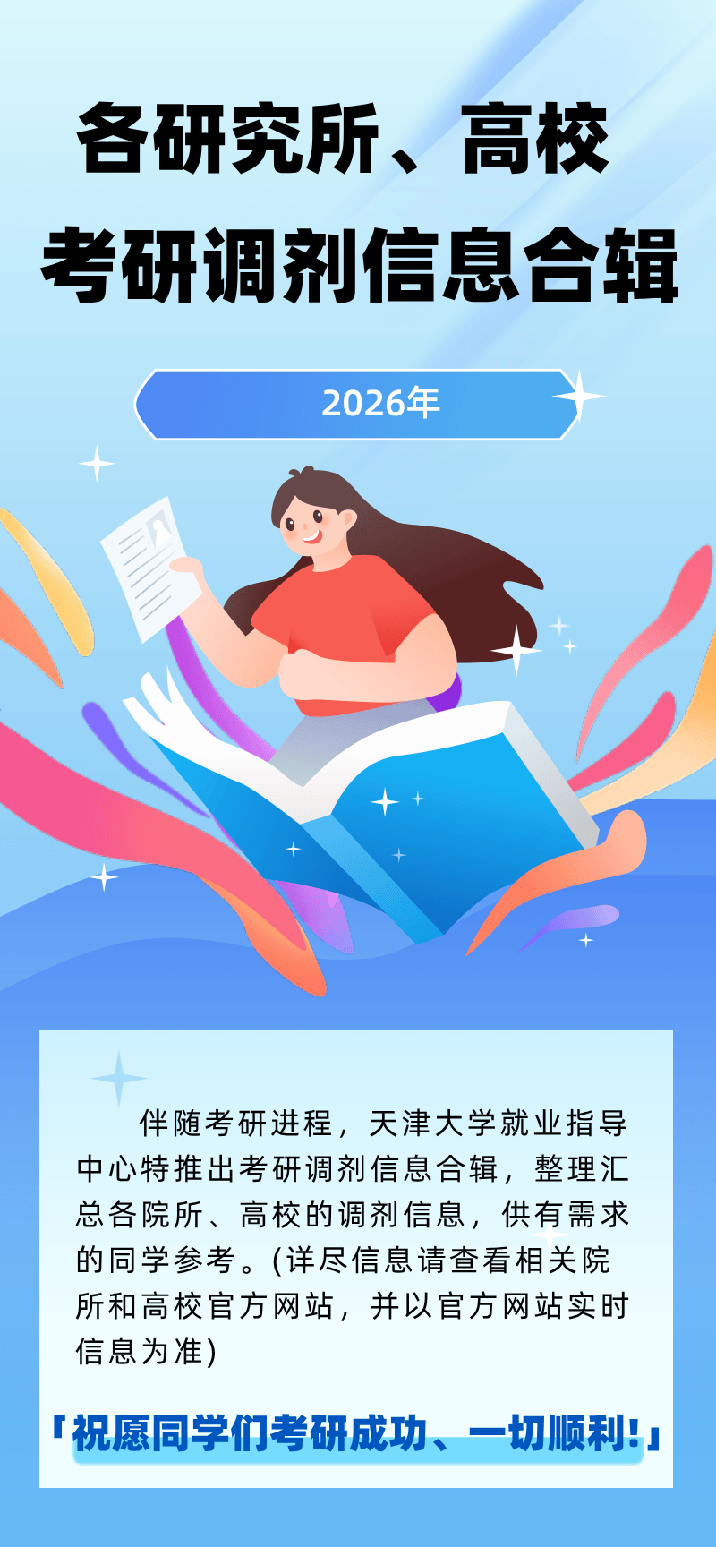 【调剂信息】2026年各研究所、高校考研调剂信息合辑第四期_硕士_研究生_公告