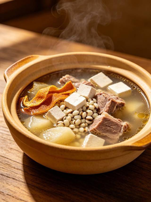 原创            陈皮才是祛湿王！配上它，痰没了、湿走了，越喝越舒服