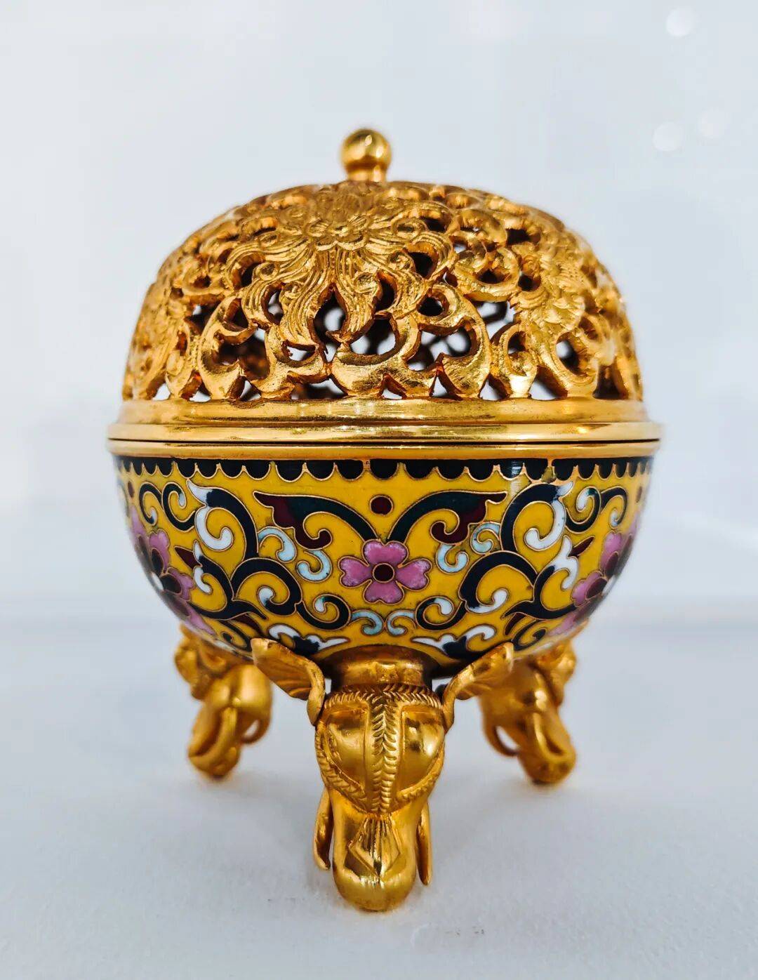 歌趣朵朵壶锡器四方鼎