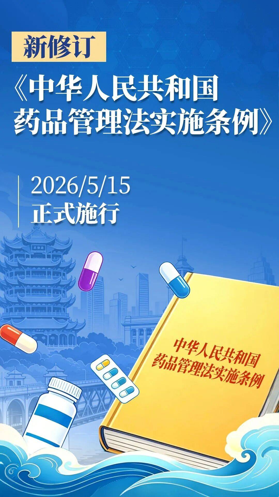 速看！新修订《中华人民共和国药品管理法实施条例》全文图解