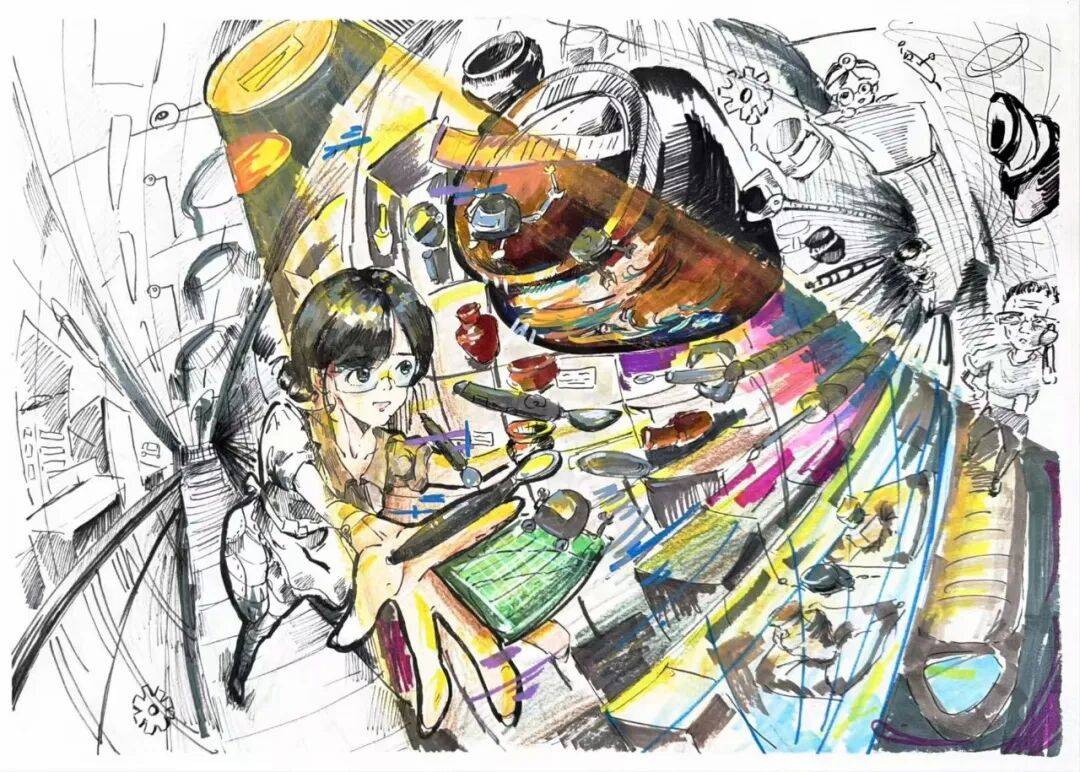 【2026美育展播 绘画 ⑨】高中组三等奖