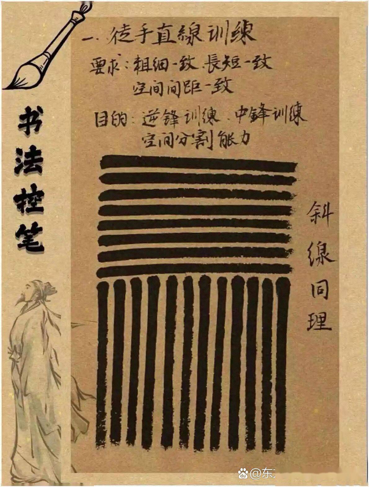 书法控笔#书法#控笔#毛笔#软笔