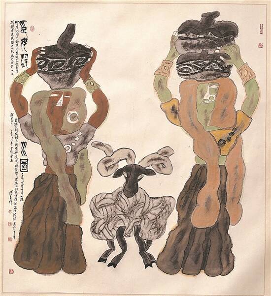 三位八旬艺术家各美其美