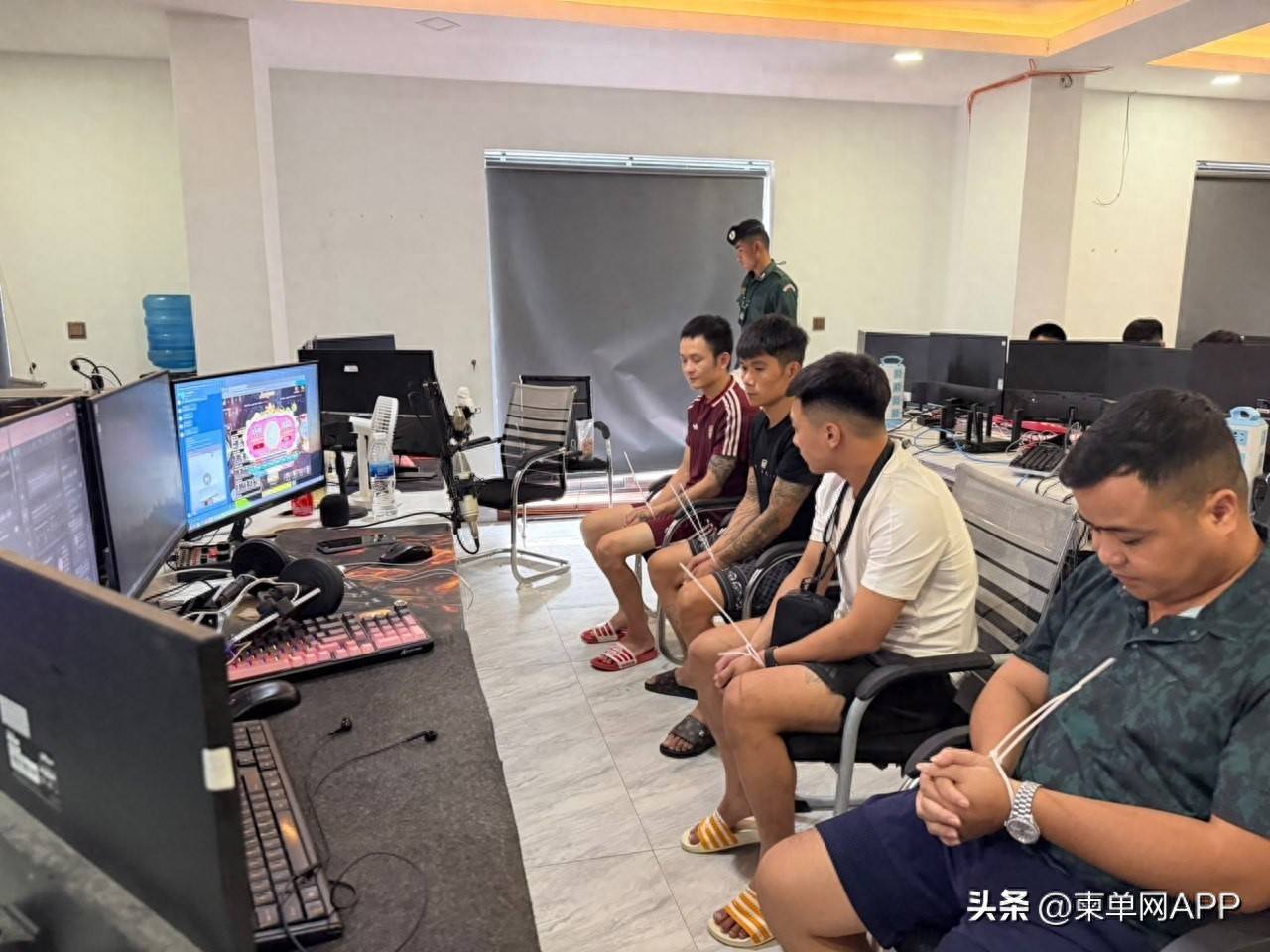 波贝一家涉诈酒店被突袭检查，警方逮捕71名涉诈嫌犯，其中，70人为中国籍，缴获大量作案设备。