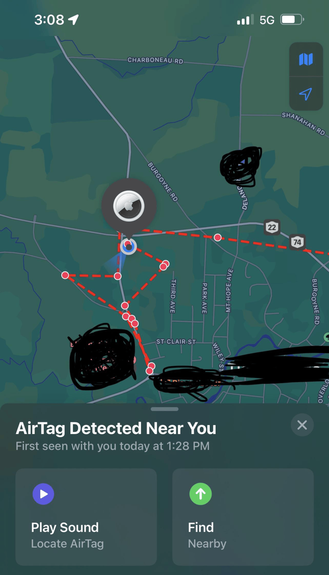 到底有多少人用AirTag跟踪前女友?_Airtag_男子_阿莫尼·亨利