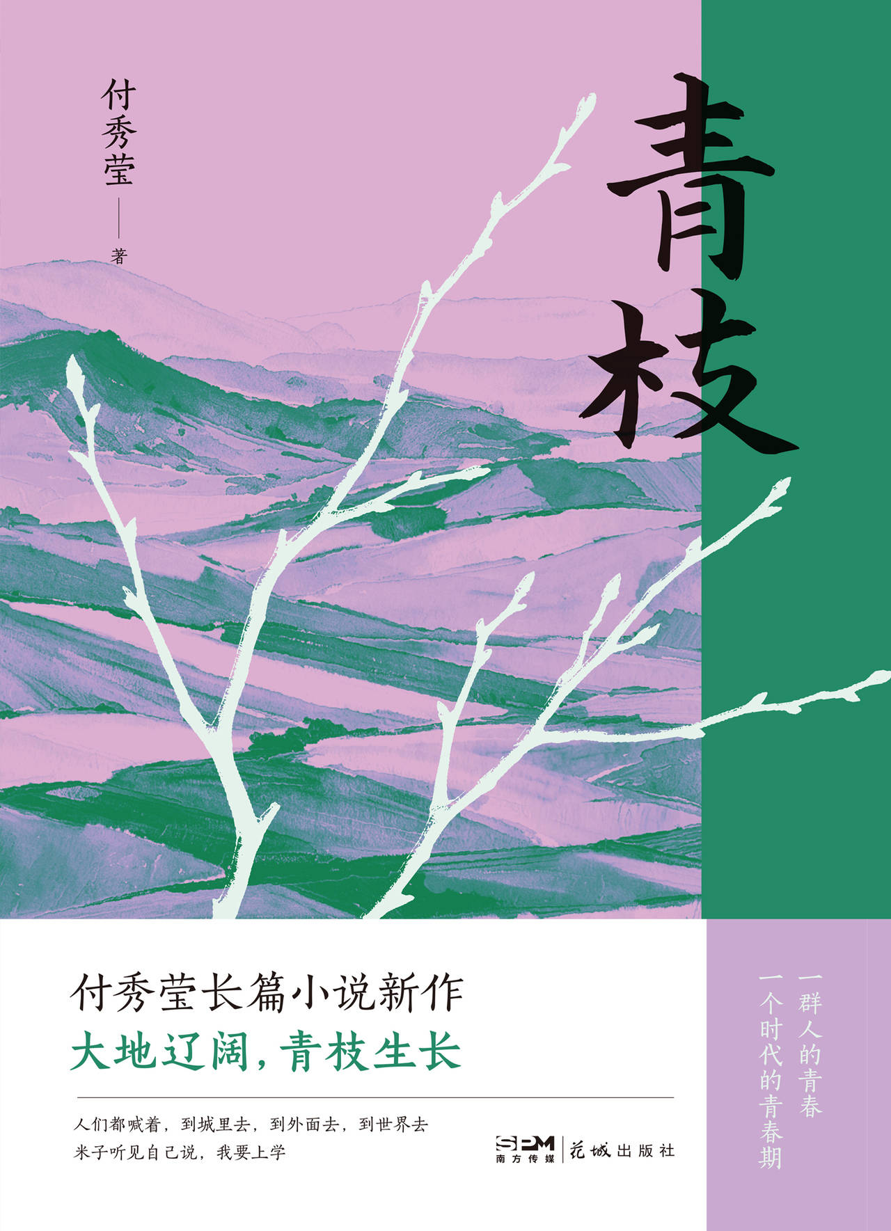 于时代旷野写人生芳华,多地举办付秀莹《青枝》新书分享活动_乡村_长篇小说_命运