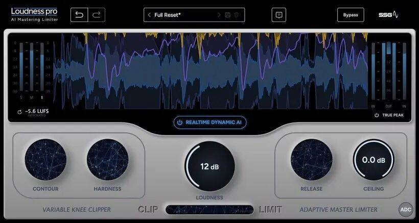 母带限制器插件 SSG Audio  Loudness Pro 1.0.75 WIN/MAC-宸音商城 - 官方在线商城及编曲混音与资源分享平台
