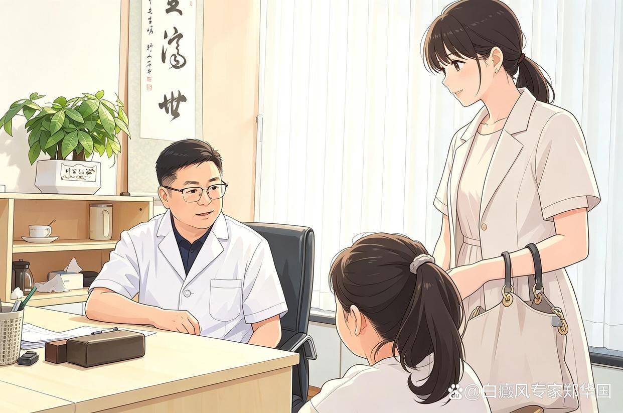 白癜风治疗多久复查一次？白癜风医生郑华国建议合理频率