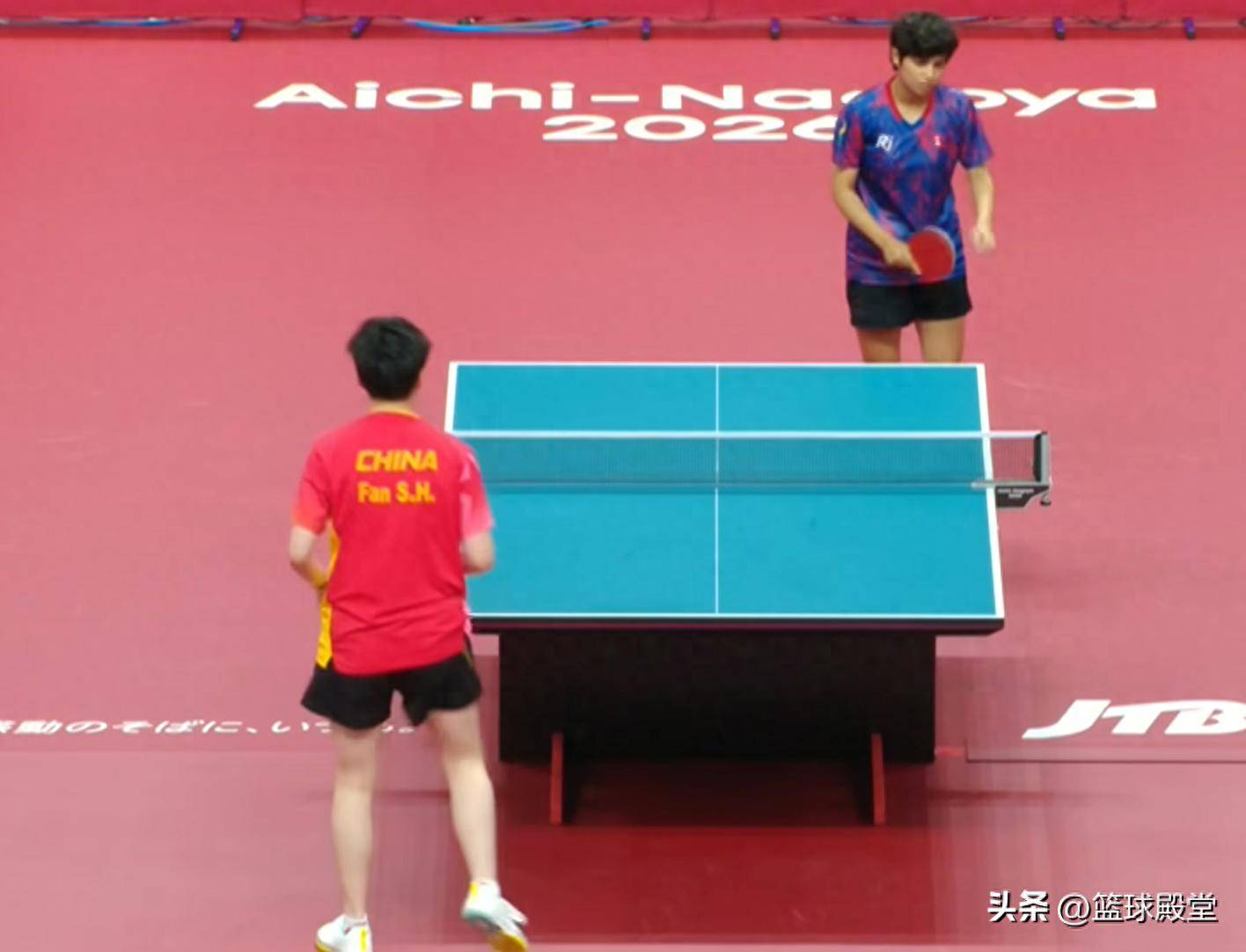 两局11-1！范姝涵横扫普德尔，助中国女乒横扫尼泊尔夺亚运开门红