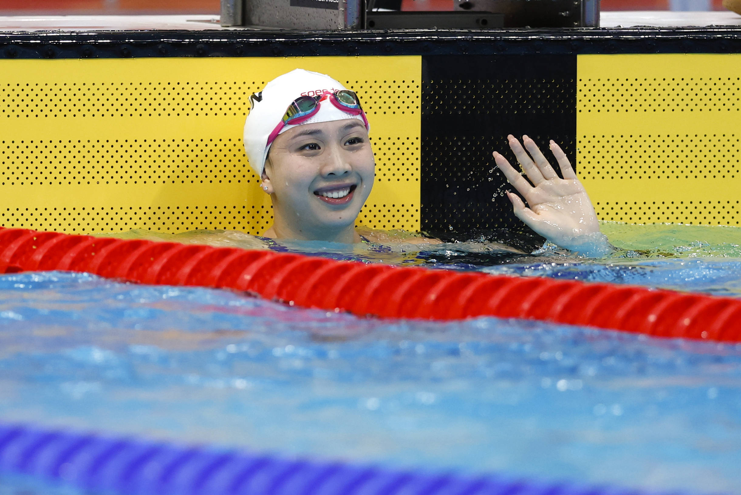 亚运会｜游泳——唐钱婷获女子50米蛙泳冠军