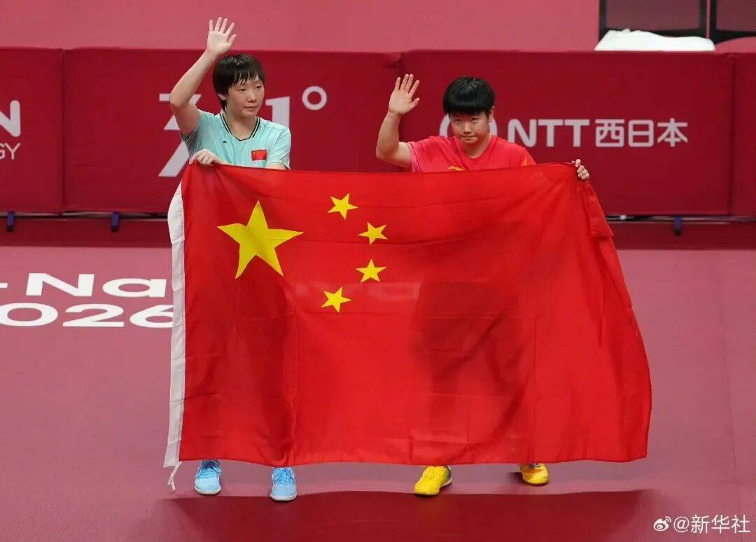王曼昱：我们要撑起中国女乒的担子；孙颖莎：没有什么遗憾