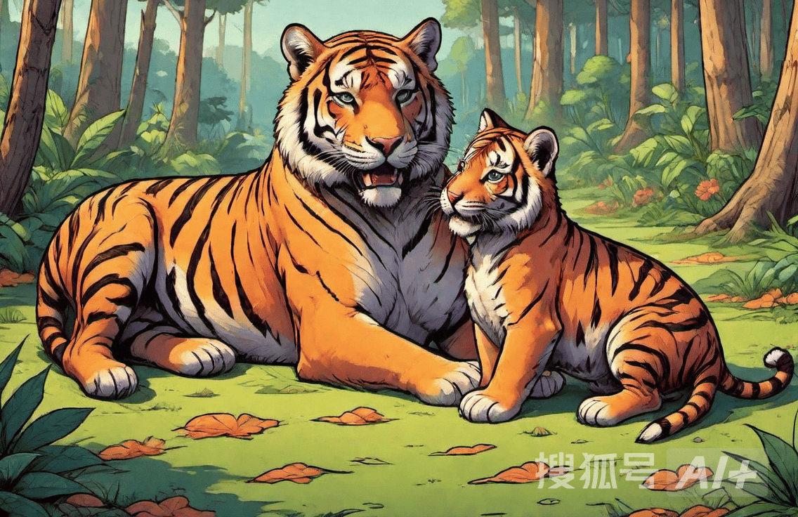 吃狗奶长大的小老虎没少受"欺负",长大后狗狗的"报应"来了!