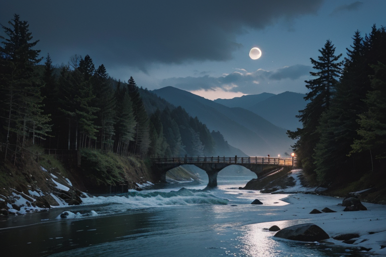 江月之歌:小说版《春江花月夜 张若虚〔唐代〕》_月光